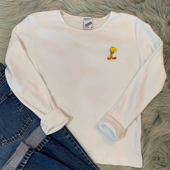 Warner Bros. Tops - 90’s Warner Bros. Tweety Bird long sleeve Size: M